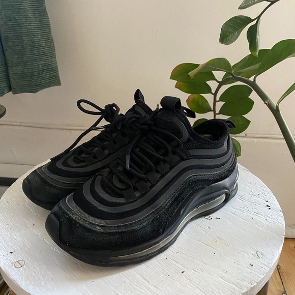 Black Nike Air Max 97 (Womens) Size 37 - Picture 2 of 3
